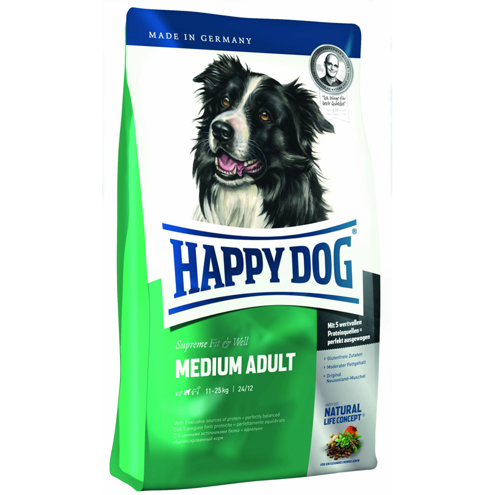 HappyDog Medium Adult 300 g