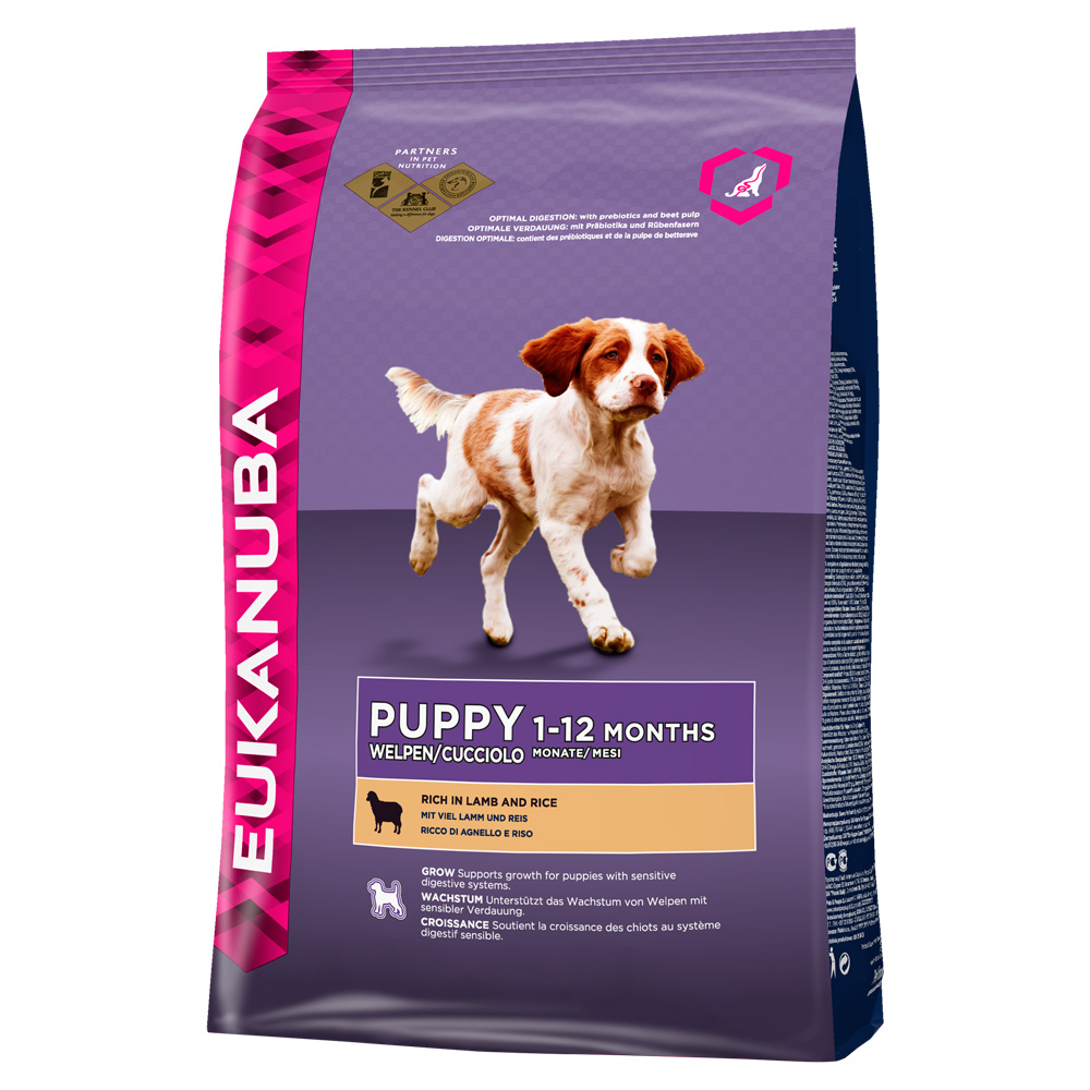 Eukanuba Dog Puppy Lamb & Rice 2,5 kg