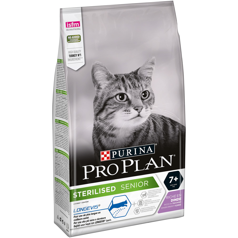 Pro Plan Cat Sterilised 7+ Turkey 1,5kg