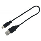 Flash light band USB M-L: 50 cm/30 mm blå
