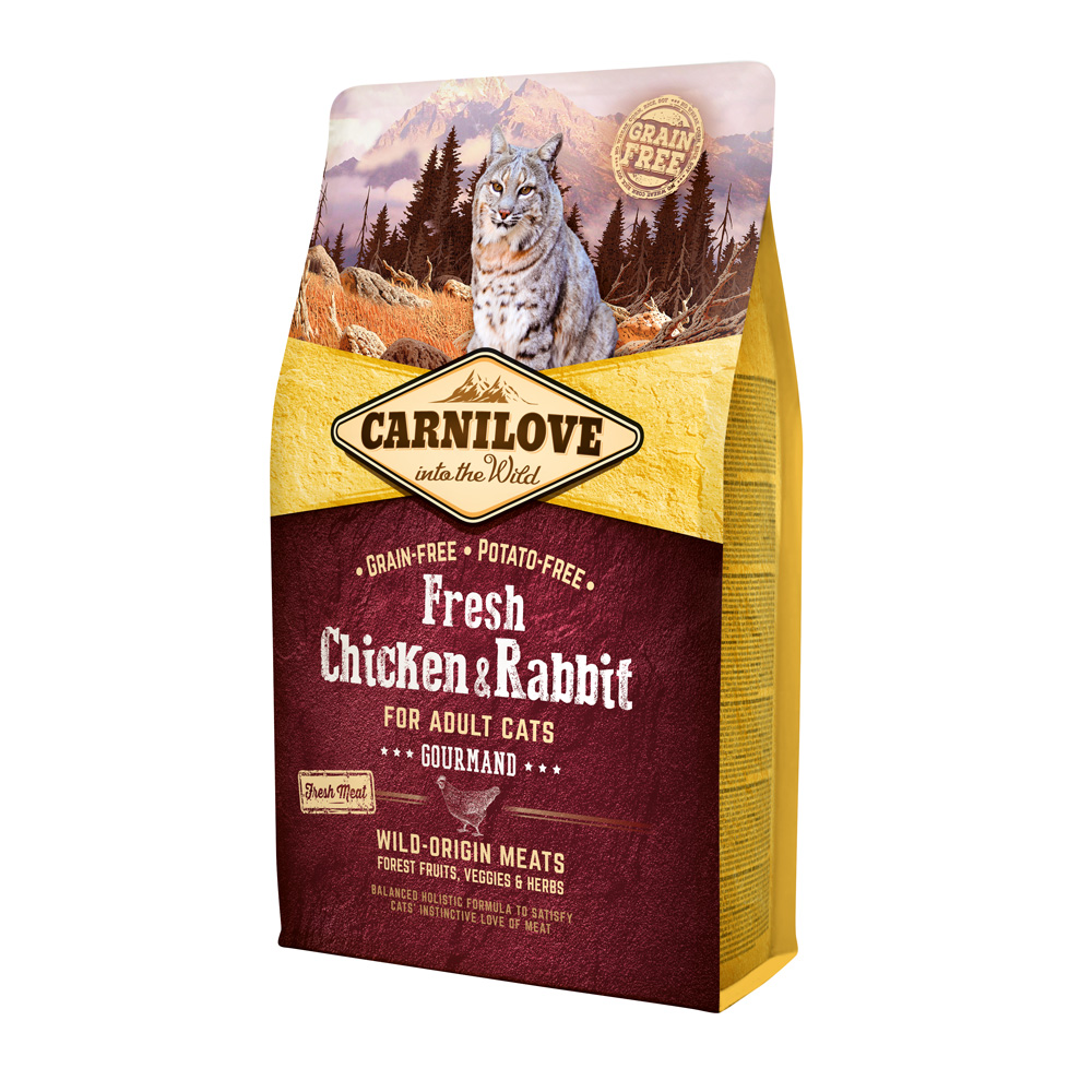 Carnilove CAT Fresh Chicken & Rabbit - Gourmand 2 kg