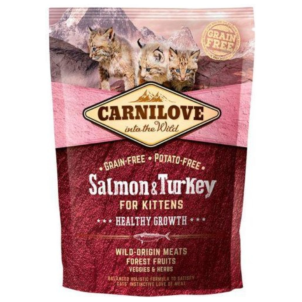 Carnilove CAT Salmon & Turkey - for Kitten 400g
