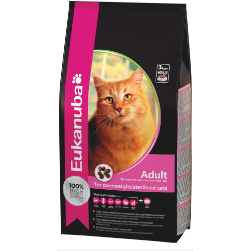 Eukanuba Cat Sterilised/Weight Control 10 kg