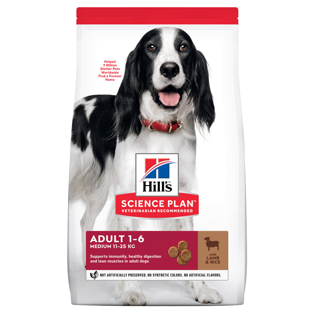 Hills Canine Adult Medium Lamb&Rice 2,5kg