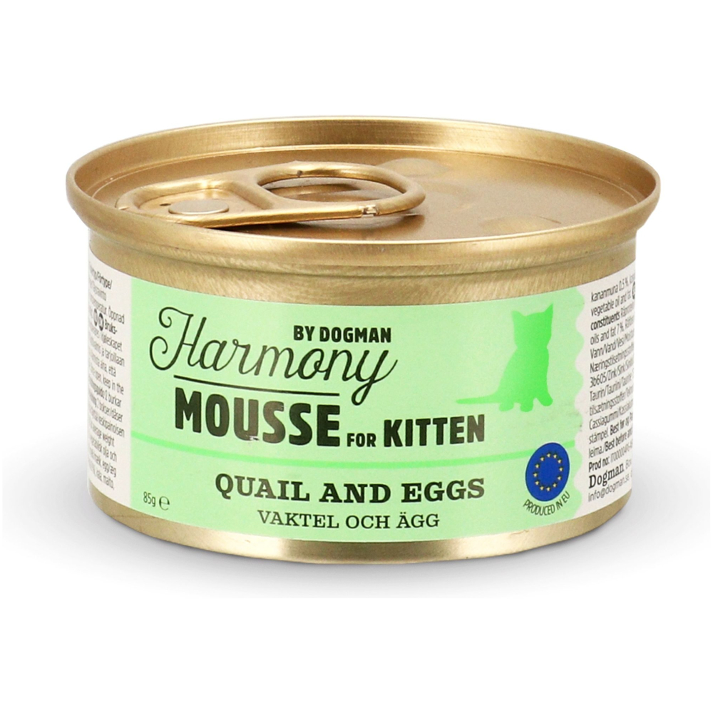 Harmony Catfood Mousse Kitten Quail with egg 85g