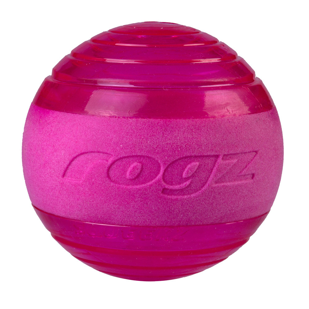 Rogz squeekz ball rosa 6,4 cm