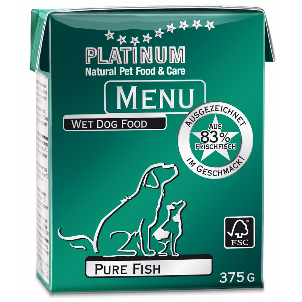 Platinum Menu Ren Fisk 375 g