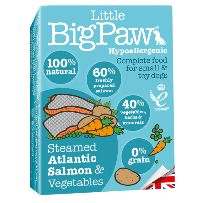 LBP Dog steamed atlantic salmon & vegetables 150g