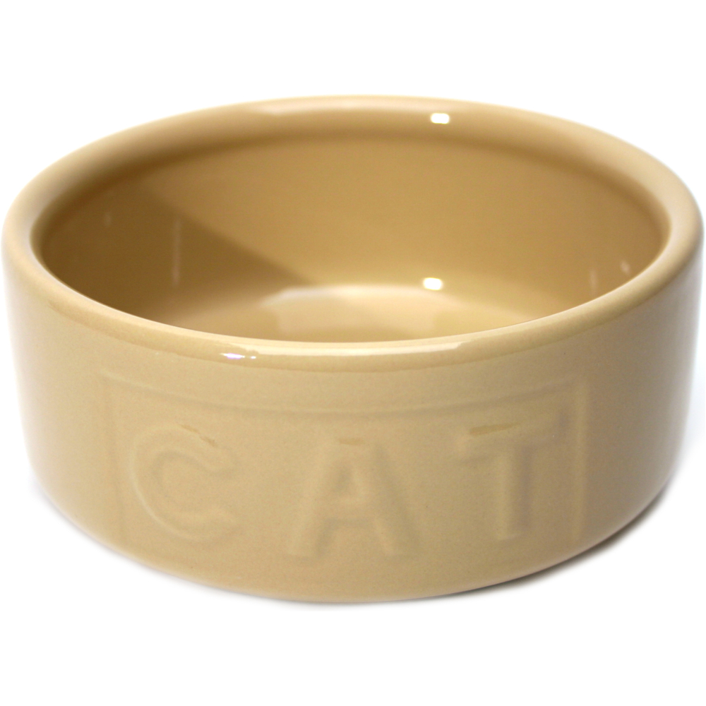 Keramikskål Cat Beige MC