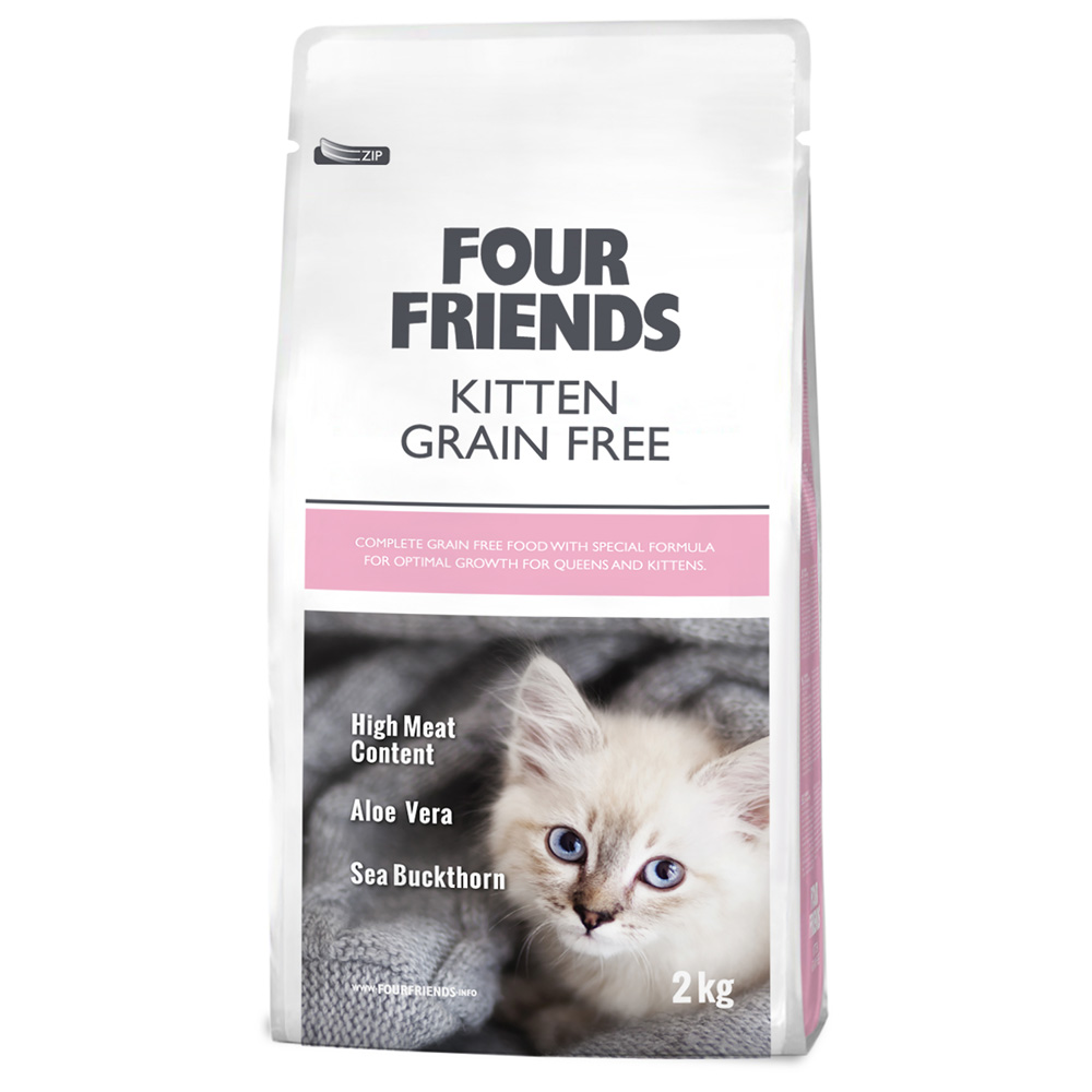 Four Friends Cat Kitten Grain Free 2 kg