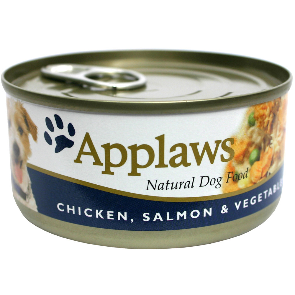 Applaws hund konserv Chicken Salmon&Rice 156g