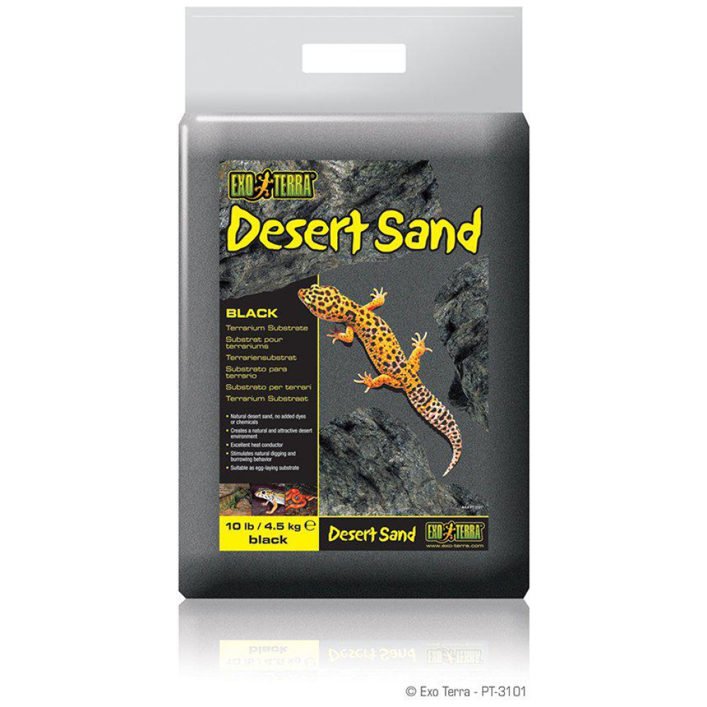 DESERT SAND SVART 4.5KG EXOTERRA