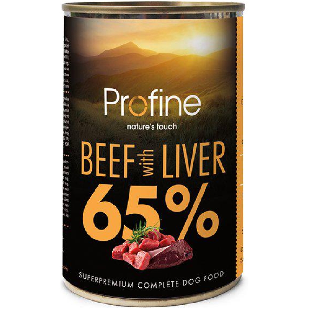 PROFINE 65% BEEF & BEEF LIVER 400 GR