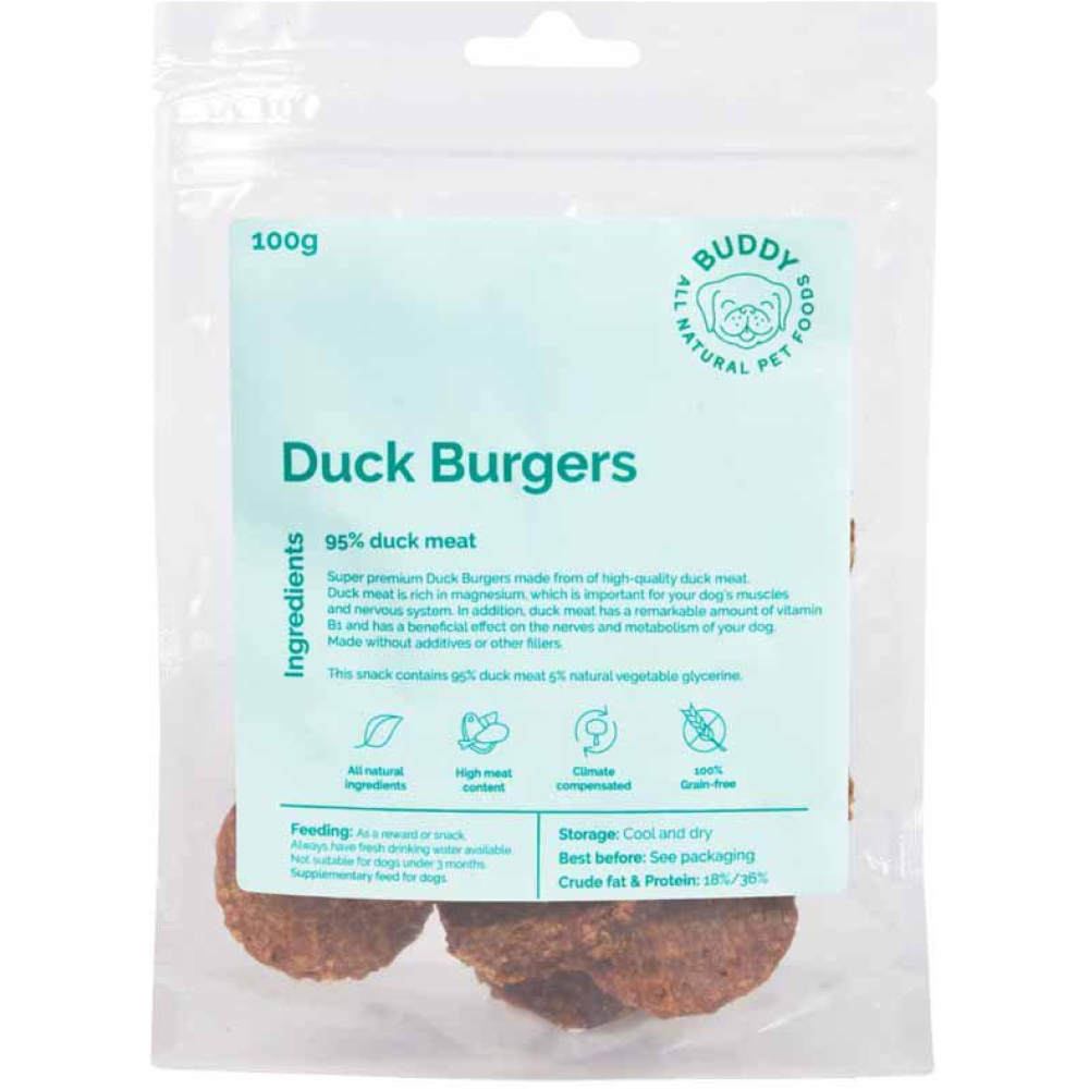 Meaty Burgers - Duck 100g