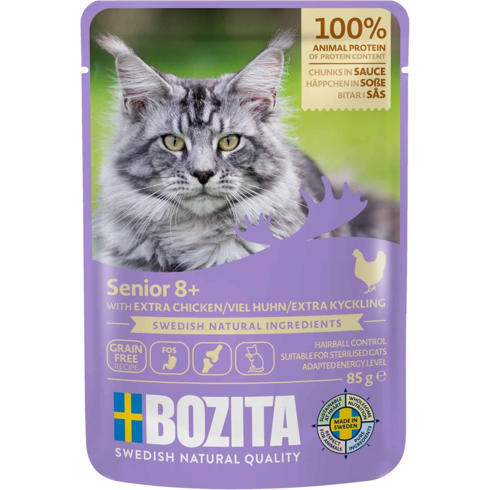 Bozita Senior 8+ Extra kyckling i sås 85 g