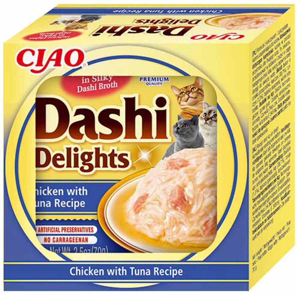 Dashi Delights Chicken/tuna 70g