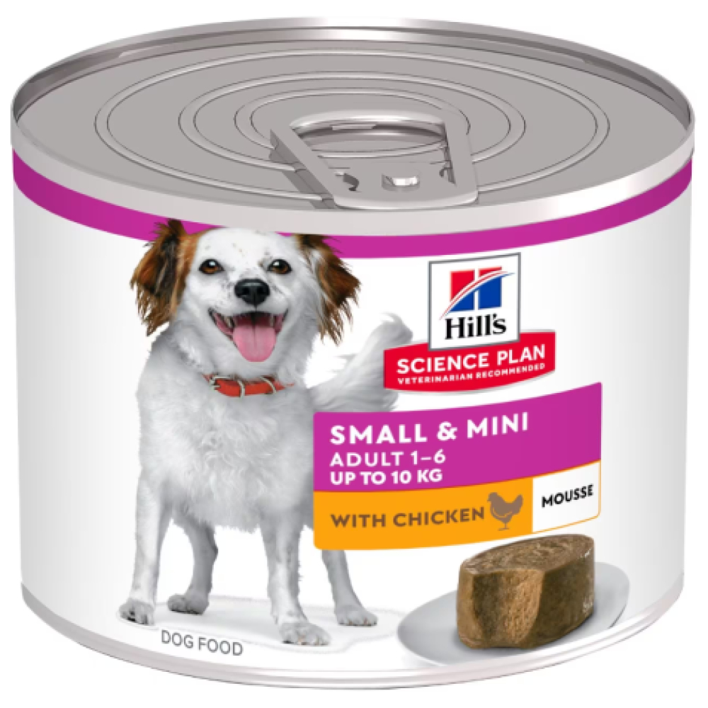 Hills Canine Adult Mousse Small&Mini Chicken 200g
