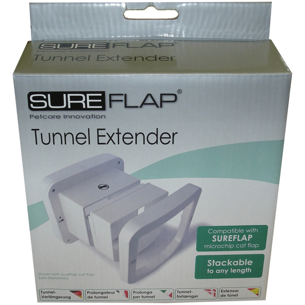 SureFlap tunnel för # 38530/38540, vit