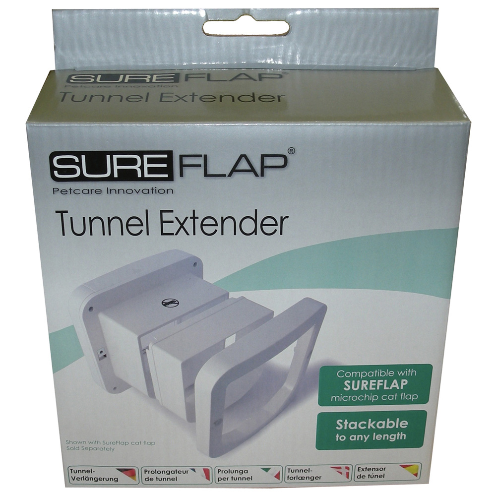 SureFlap tunnel för # 38530/38540, vit