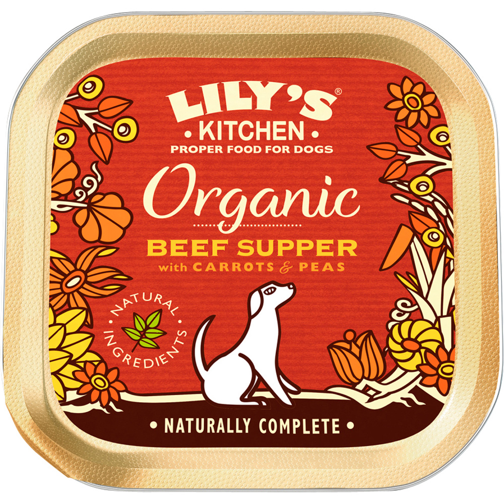 Lilys Kitchen Organic Beef Supper 150g