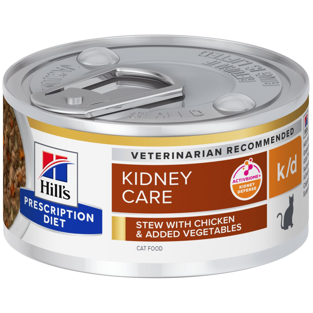 HillsVet PDF k/d Stew Tuna & Vegetables 82g