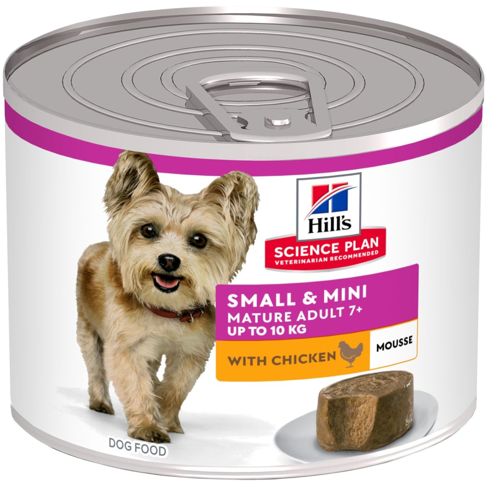 Hills Canine Mature Mousse Small&Mini chicken 200g