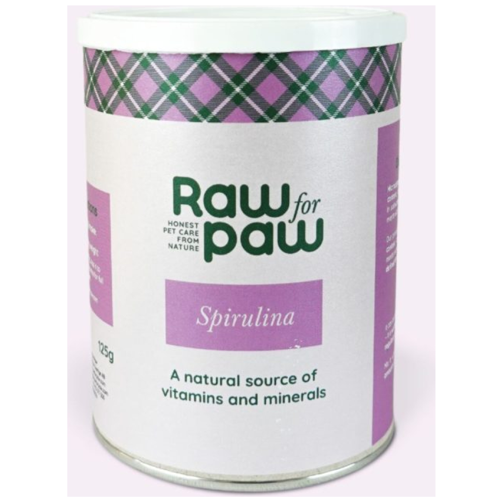 Raw for paw Spirulina 125g